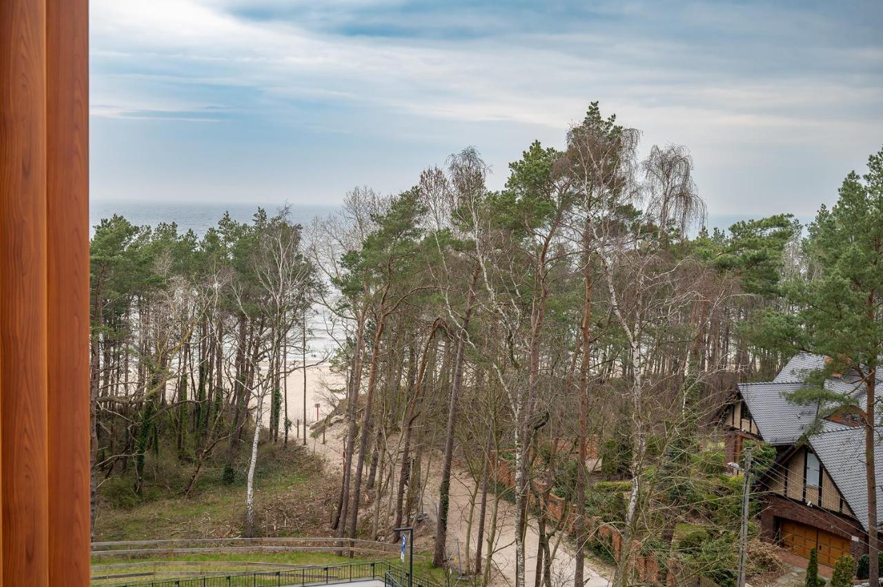 Pinea Sky Premium Apartament Z Widokiem Na Morze Ze Spa I Basenem Przy Plazy Pobierowo Esterno foto