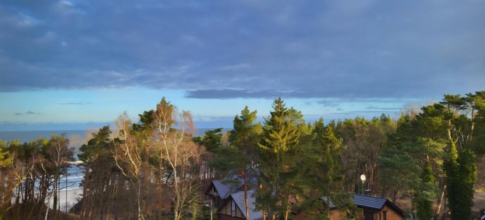 Pinea Sky Premium Apartament Z Widokiem Na Morze Ze Spa I Basenem Przy Plazy Pobierowo Esterno foto